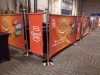 dubai sign display stand crowed control Q stands  Barrier and Queue Up Control System. Queue Up Stand - Crowd control barriers aka Q Stand are sold as portable folding free standing raffle box suggection box feedbak box acrylic products